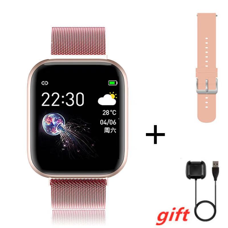 I5 Sport Smartwatch Women Men Heart Rate Blood Pressure Fitness Tracker Kids Smart Clock For Android IOS Smart Watch PK IWO P80 - Snapitonline