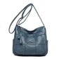 Many Pockets Shoulder Crossbody Bags for Women 2022 Brand Leather Ladies Designr Handbags Winter Style Messenger Bags Sac A Main - Snapitonline