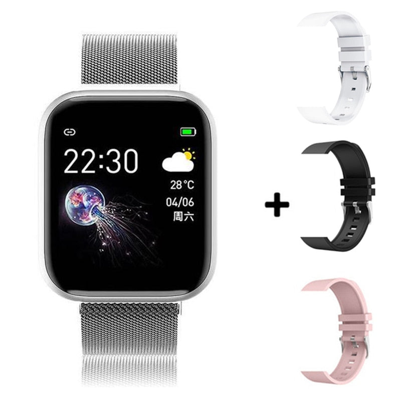 I5 Sport Smartwatch Women Men Heart Rate Blood Pressure Fitness Tracker Kids Smart Clock For Android IOS Smart Watch PK IWO P80 - Snapitonline