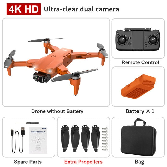 ZLLRC Drone L900 Pro 5G GPS 4K Dron HD Camera FPV 28min Flight Time Brushless Motor Quadcopter Distance1.2km Professional Drones - Snapitonline