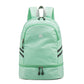 Women Pink Sport Gym Bag Waterproof Fitness Swimming Backpack Yoga Training Bag Shoe Compartment Travel Luggage Bag Sac De Sport - Snapitonline