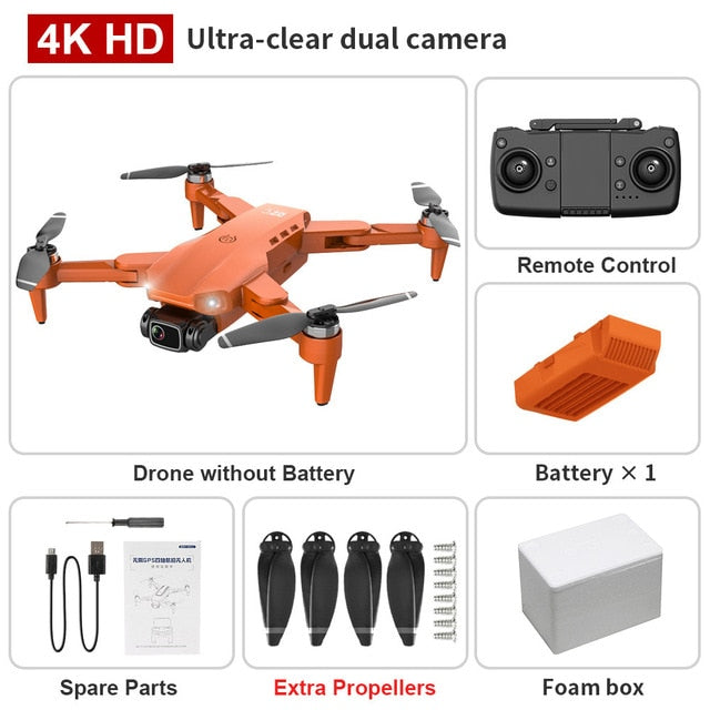 ZLLRC Drone L900 Pro 5G GPS 4K Dron HD Camera FPV 28min Flight Time Brushless Motor Quadcopter Distance1.2km Professional Drones - Snapitonline