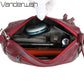 Many Pockets Shoulder Crossbody Bags for Women 2022 Brand Leather Ladies Designr Handbags Winter Style Messenger Bags Sac A Main - Snapitonline