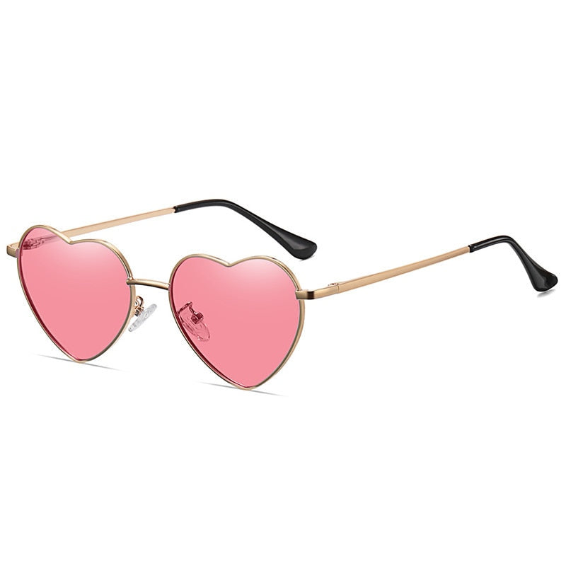 RUOBO Love Heart Shaped Polarized Sunglasses Women Men Sweet Design Eyewear Party Sun Glasses Outdoor Goggle UV400 Oculos De Sol