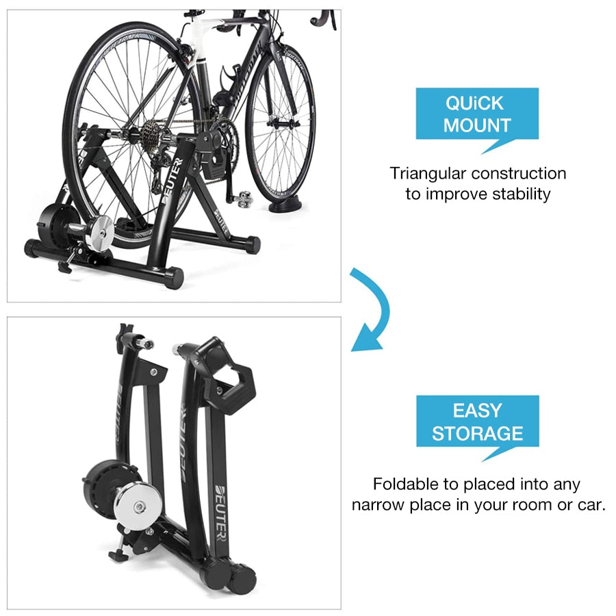 MT-04 Indoor Cycling Bike Trainer Roller MTB Road Bicycle Cycling Fitness Workout Tool - Snapitonline