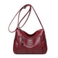 Many Pockets Shoulder Crossbody Bags for Women 2022 Brand Leather Ladies Designr Handbags Winter Style Messenger Bags Sac A Main - Snapitonline