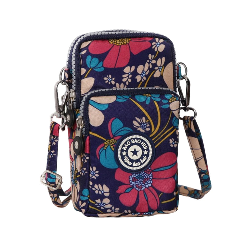 Small Shoulder Bags Nylon Women Mobile Phone Bags Mini Female Messenger Purse Lady Wallet New 2022 CrossBody Bag Sports Wallet - Snapitonline