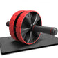 KoKossi Fashion Keep Fit Wheels No Noise Abdominal Wheel Ab Roller With Mat For Arm Waist Legs Exercise Gym Fitness Equipment - Snapitonline