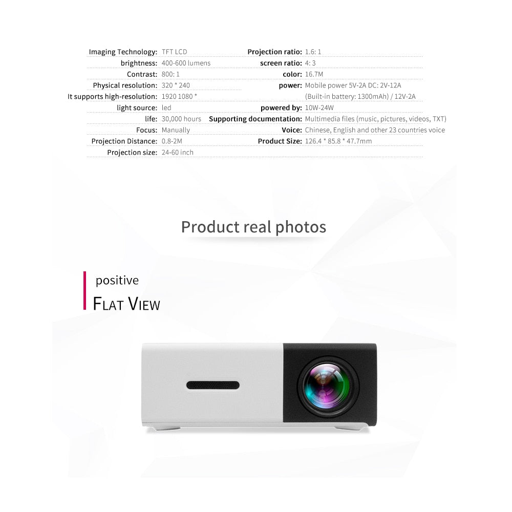 Mini Projector - Snapitonline