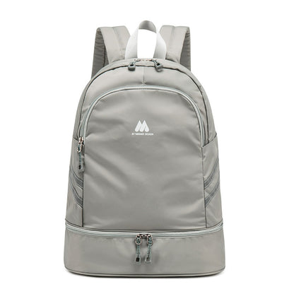 Women Pink Sport Gym Bag Waterproof Fitness Swimming Backpack Yoga Training Bag Shoe Compartment Travel Luggage Bag Sac De Sport - Snapitonline
