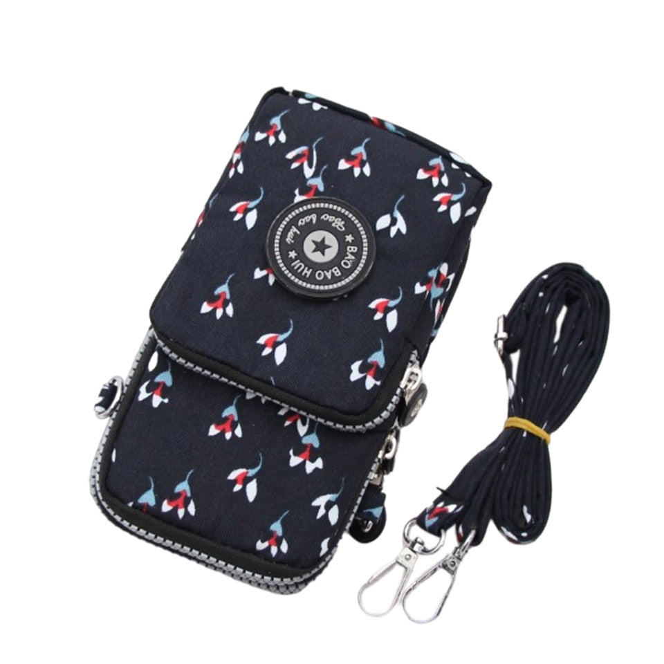 Small Shoulder Bags Nylon Women Mobile Phone Bags Mini Female Messenger Purse Lady Wallet New 2022 CrossBody Bag Sports Wallet - Snapitonline