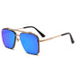 New Fashion Classic Square Sunglasses Cool Men Vintage Brand Design Metal Sun Glasses Women Shades UV400 Oculos De Sol