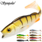 Spinpol Vigour Perch Fishing Lure 7cm 11cm 14cm Soft Bait Shad UV-Active Wobble Craft Rubber Fish Swimbait For Perch, Pike, Zander