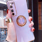 Luxury Phone Case For Samsung Galaxy A52 A52S 5G A72 A53 S21 S22 Ultra S20 FE Note 20 9 S10 10 Plus A 53 Shell Cover Ring Holder - Snapitonline