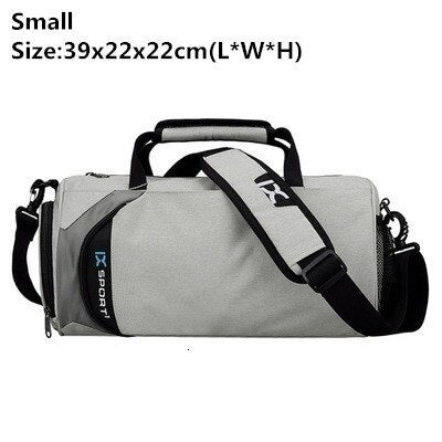 INOXT Men Women Fitness Training Dry Wet Gym Bags Waterproof Travel Shoulder Bag Outdoor sac de sport Handbag 40L Large Capacity - Snapitonline