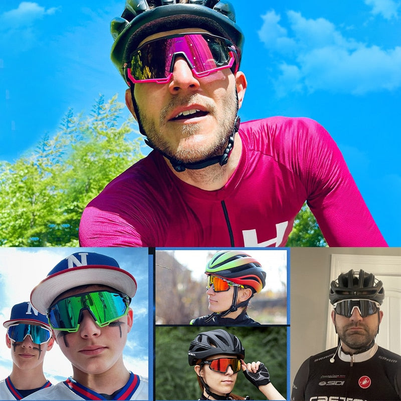 X-TIGER Cycling Glasses UV400 Photochromic Cycling Sunglasses Sports Polarized Mens Sunglasses MTB Racing Bike Glasses Eyewear