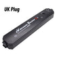 Food Vacuum Sealer  220V/110V Vacuum Sealer Packaging Machine with Free 10pcs Vacuum bags Household Black