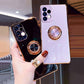 Luxury Phone Case For Samsung Galaxy A52 A52S 5G A72 A53 S21 S22 Ultra S20 FE Note 20 9 S10 10 Plus A 53 Shell Cover Ring Holder - Snapitonline