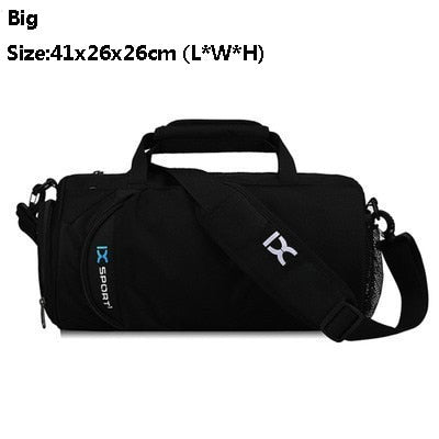 INOXT Men Women Fitness Training Dry Wet Gym Bags Waterproof Travel Shoulder Bag Outdoor sac de sport Handbag 40L Large Capacity - Snapitonline