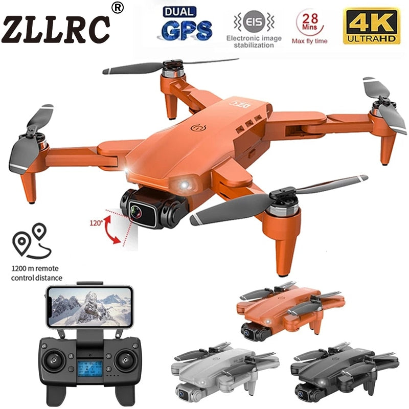 ZLLRC Drone L900 Pro 5G GPS 4K Dron HD Camera FPV 28min Flight Time Brushless Motor Quadcopter Distance1.2km Professional Drones - Snapitonline