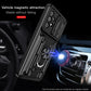 KEYSION Shockproof Case for Samsung A53 5G A33 A73 A52 A72 A32 A22 A12 Card Bag Camera Protection Phone Cover for Galaxy A23 A13