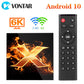 VONTAR X1 Smart TV Box 4GB RAM 32GB Android 10 4GB 64GB Support Dual Wifi Google Player Store Youtube TVBOX Set Top Box 2G 16G - Snapitonline
