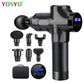 Professional Fascial Massage Gun Sport Relaxation Fitness EMS Muscle Stimulator Handheld Massager - Snapitonline