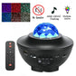 LED Starry Sky Projector Night Light Galaxy Star Projector Ocean Wave Night Lamp With Music Bluetooth Speaker For Childrens - Snapitonline