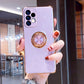 Luxury Phone Case For Samsung Galaxy A52 A52S 5G A72 A53 S21 S22 Ultra S20 FE Note 20 9 S10 10 Plus A 53 Shell Cover Ring Holder - Snapitonline