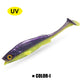 Spinpol Vigour Perch Fishing Lure 7cm 11cm 14cm Soft Bait Shad UV-Active Wobble Craft Rubber Fish Swimbait For Perch, Pike, Zander
