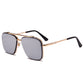 New Fashion Classic Square Sunglasses Cool Men Vintage Brand Design Metal Sun Glasses Women Shades UV400 Oculos De Sol
