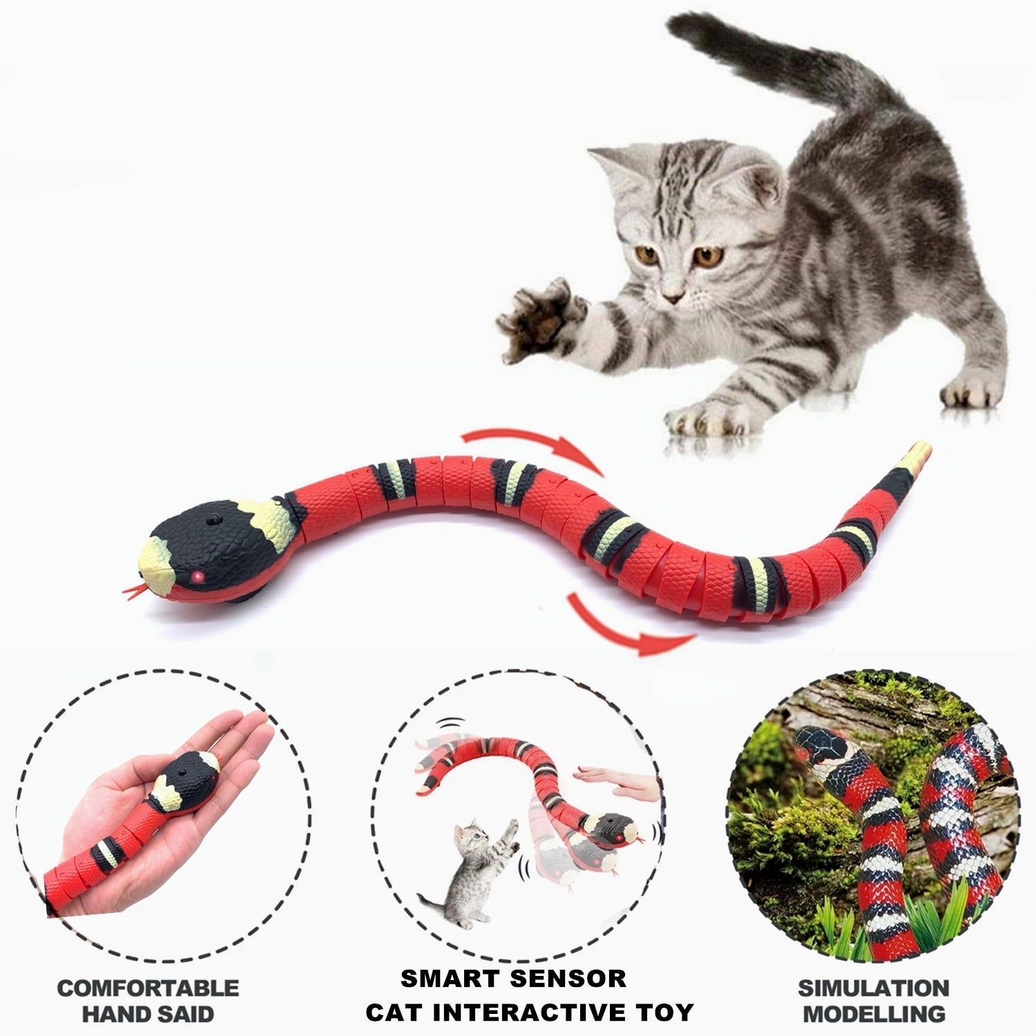 Interactive Cat Toy - Snapitonline
