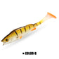 Spinpol Vigour Perch Fishing Lure 7cm 11cm 14cm Soft Bait Shad UV-Active Wobble Craft Rubber Fish Swimbait For Perch, Pike, Zander