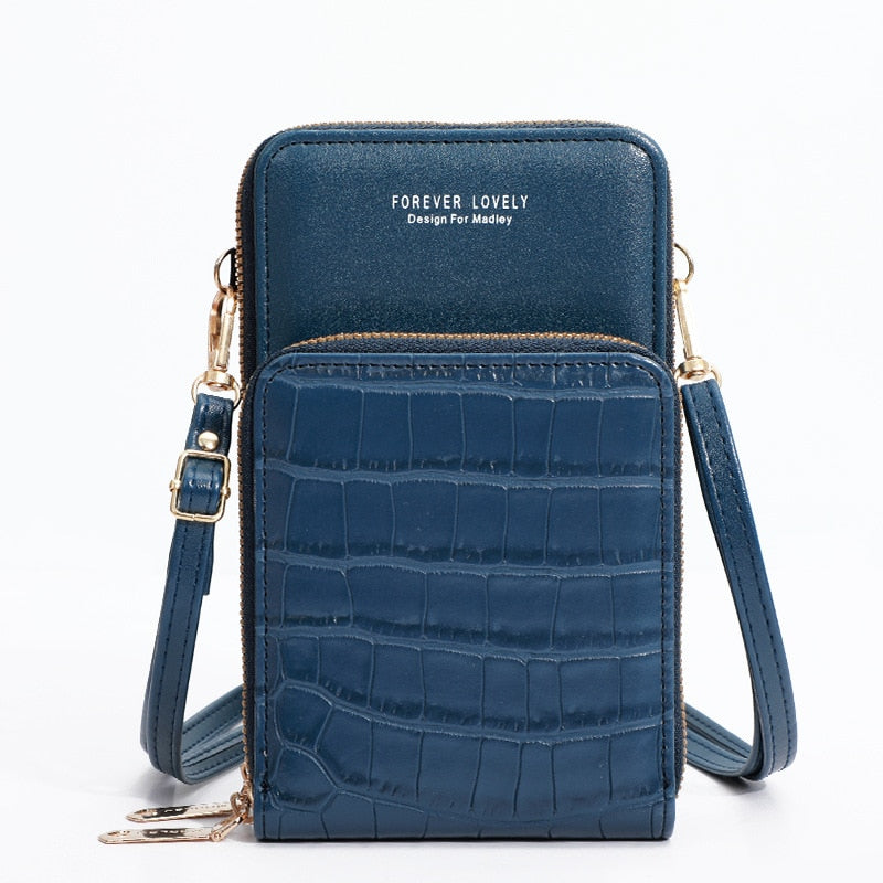 New Fashion Women Wallets Brand Letter Long Tri-fold Wallet Purse Fresh Leather Female Clutch Card Holder Cartera Mujer - Snapitonline