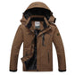 Winter Parka Men Windbreak Plus Velvet Thick Warm Windproof Fur Coats Male Military Hooded Anorak Jackets Mens Winter Jackets - Snapitonline