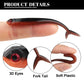 Spinpoler 20pcs Soft Fishing Lure Artificial Bait Fork Tail 75mm 1.6g Jerkbait Minnow Drop Shot Rubber For Rigging And Jigging