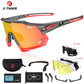 X-TIGER Cycling Glasses UV400 Photochromic Cycling Sunglasses Sports Polarized Mens Sunglasses MTB Racing Bike Glasses Eyewear