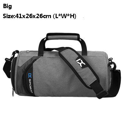 INOXT Men Women Fitness Training Dry Wet Gym Bags Waterproof Travel Shoulder Bag Outdoor sac de sport Handbag 40L Large Capacity - Snapitonline