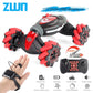 ZWN C1/ C1 MINI 4WD RC CAR Radio Gesture Induction 2.4G Toy Light Music Drift Dancing Twist Stunt Remote Control Car for Kids - Snapitonline