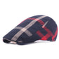 Spring Autumn Hats Adjustable Plaid Beret Hats Men Women Unisex Plain Berets Newsboy Hat Peaked Cap Casual Forward Caps 2021