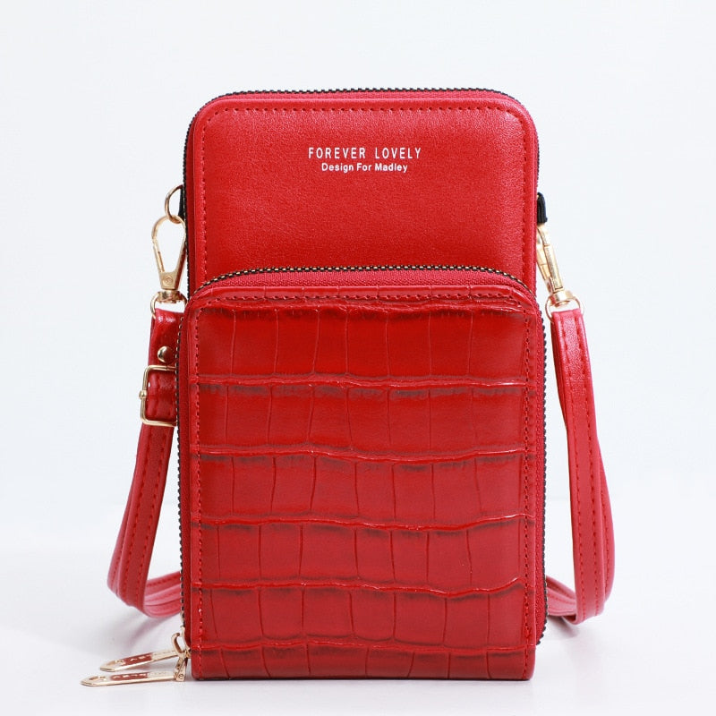 New Fashion Women Wallets Brand Letter Long Tri-fold Wallet Purse Fresh Leather Female Clutch Card Holder Cartera Mujer - Snapitonline