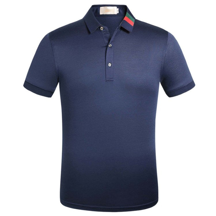 Short Sleeved Summer Business Polo Shirts - Snapitonline