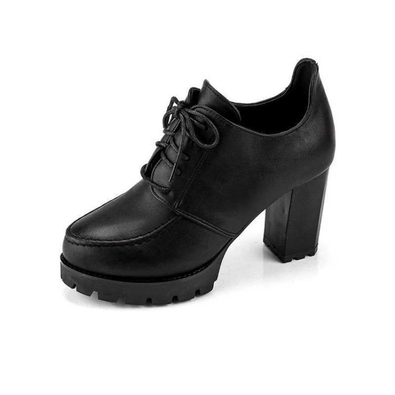 Women's Platform With Thick Heels And High Heels - Snapitonline