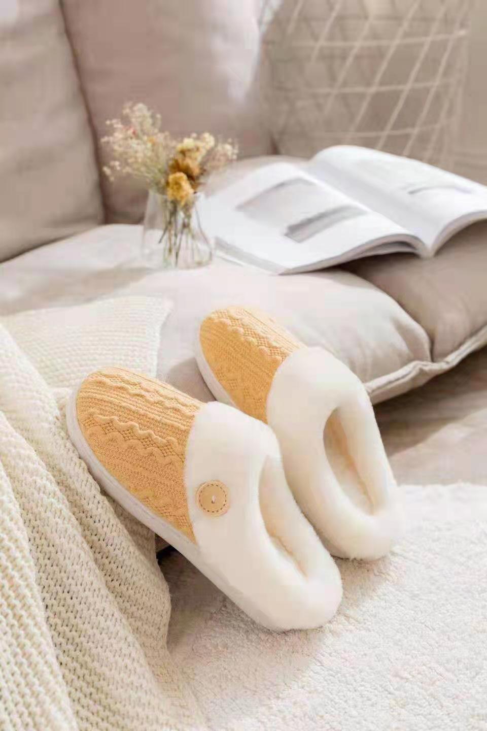 Slippers Confinement Shoes, Cotton Slippers  European Size Wool Slippers - Snapitonline