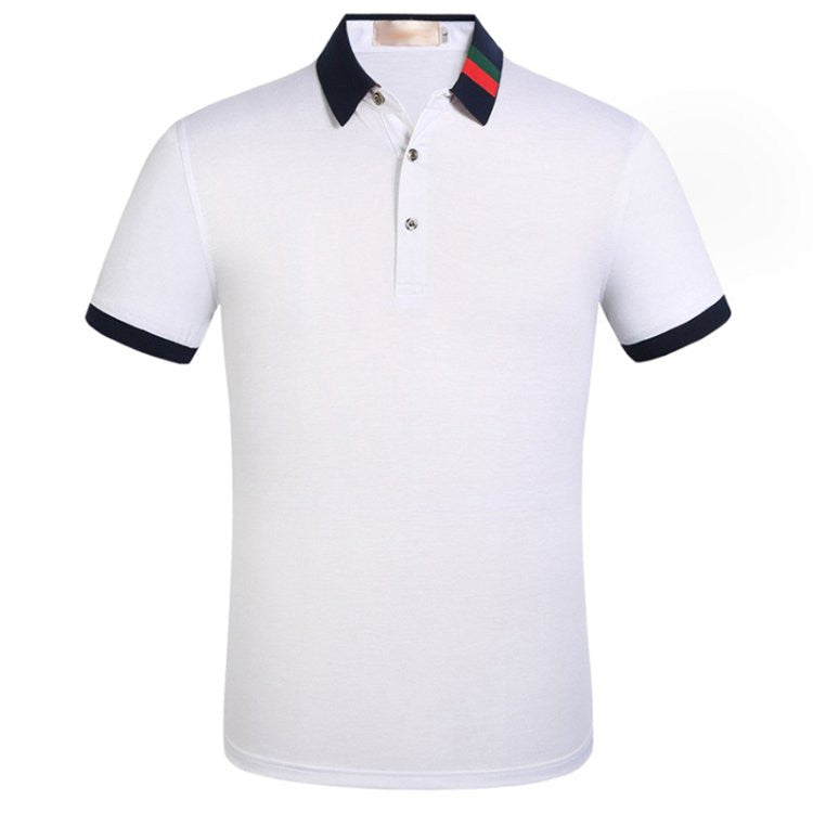 Short Sleeved Summer Business Polo Shirts - Snapitonline