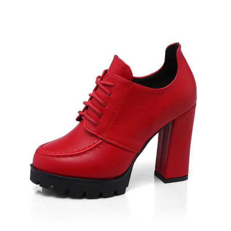 Women's Platform With Thick Heels And High Heels - Snapitonline