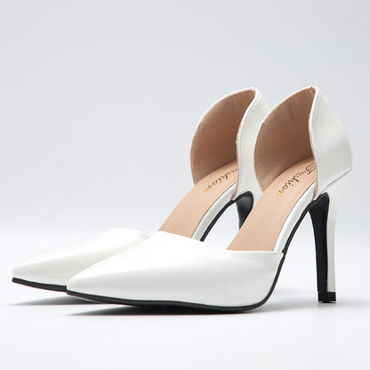 Pu Leather Summer Pumps For Women High Heeled Sandals - Snapitonline
