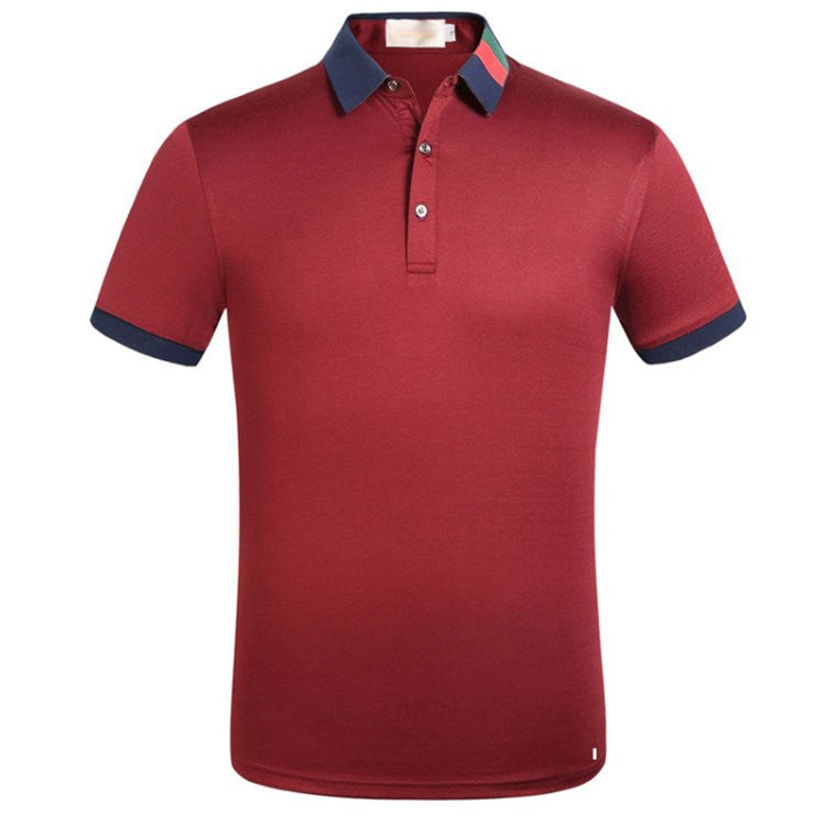 Short Sleeved Summer Business Polo Shirts - Snapitonline