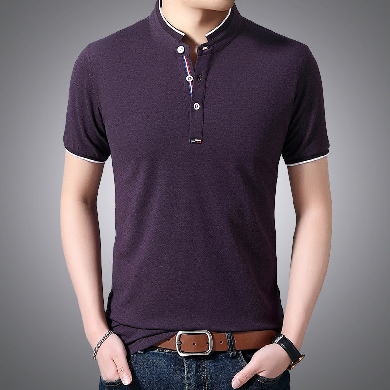 Summer New Middle-aged Men's Short Sleeve - Snapitonline