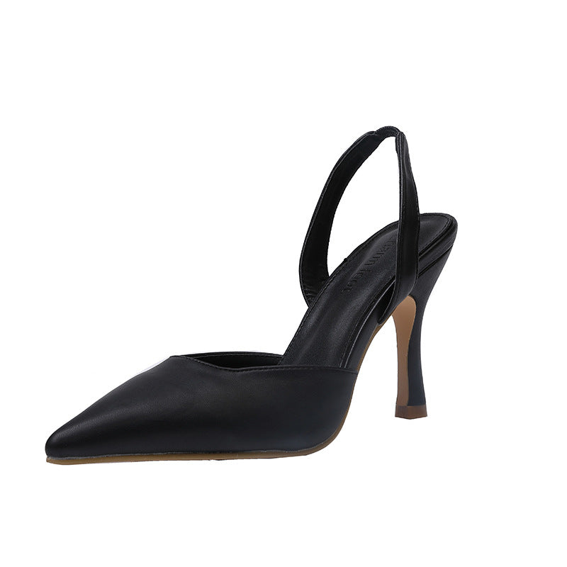 Women's High- And Thin-heeled Pumps Stylish Pointed-toe Shoes - Snapitonline